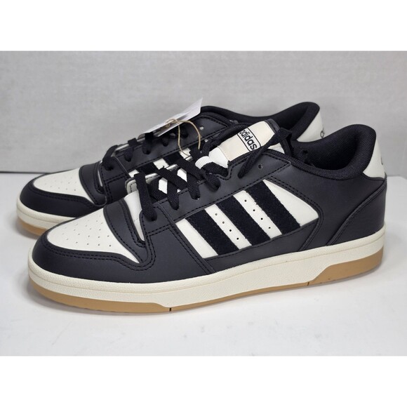 Adidas Break Start Low Casual Shoes Sneakers Size M8 W9 Black White Gum